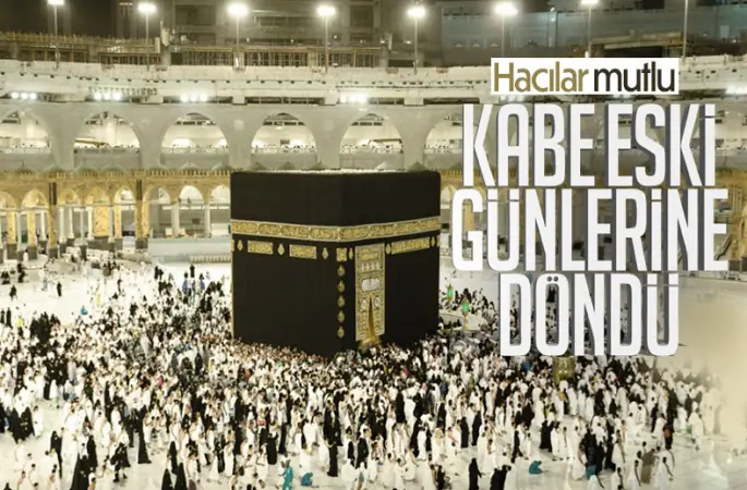 Kabe'nin etrafındaki bariyerler 2,5 yıl sonra kaldırdı