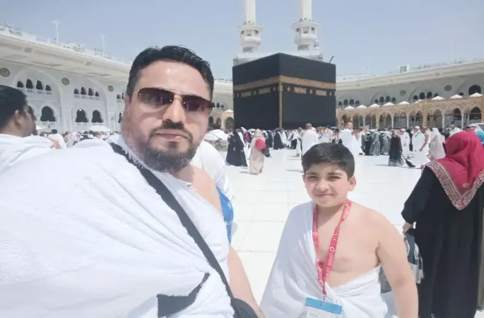 Küçük Hafız Muhammed Taha Aşantuğrul Umre Sevincini Yaşadı