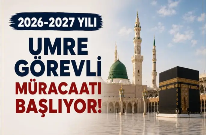 Umre Görevli Müracaatları Başlıyor